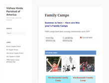 Tablet Screenshot of camps.vhp-america.org