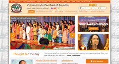 Desktop Screenshot of mandirsangam.vhp-america.org